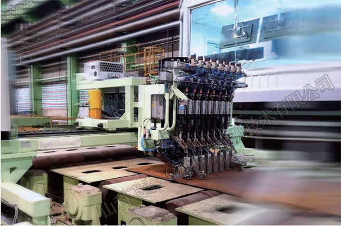 钢板在线相控阵自动探伤设备