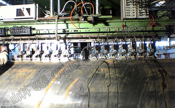 大口径焊管超声自动探伤设备