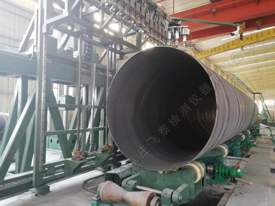 螺旋焊管全自动探伤机 螺旋焊管全自动探伤机